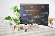 Load image into Gallery viewer, Trace-N-Write Lowercase Letters Chalkboard