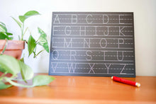 Load image into Gallery viewer, Trace-N-Write Uppercase Letters Chalkboard