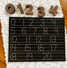 Load image into Gallery viewer, Trace-N-Write Numbers Chalkboard