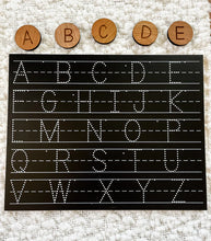 Load image into Gallery viewer, Trace-N-Write Uppercase Letters Chalkboard