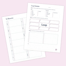 Load image into Gallery viewer, The Well Ordered Homeschool Planner Supplement Pages