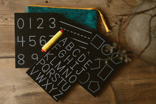 Load image into Gallery viewer, Learning Basics Trace-n-Erase Chalkboard® Travel Set
