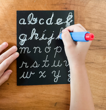 Load image into Gallery viewer, Handwriting Basics Cursive Chalkboard Travel Set