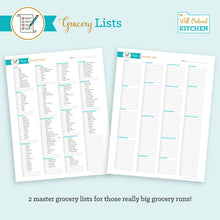 Load image into Gallery viewer, The Well Ordered Kitchen - PDF Printable Kitchen Planner