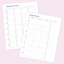 Load image into Gallery viewer, The Well Ordered Homeschool Planner Supplement Pages
