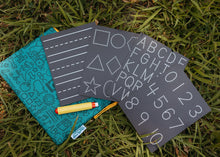 Load image into Gallery viewer, Learning Basics Trace-n-Erase Chalkboard® Travel Set
