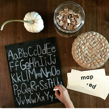 Load image into Gallery viewer, Unlined ABC Trace-n-Erase Chalkboard® (Black)
