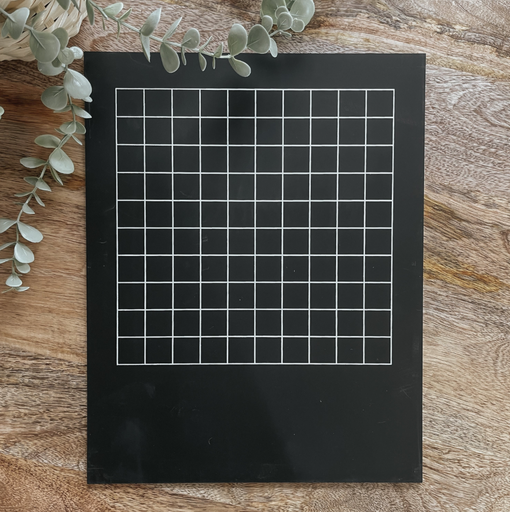 Hundreds Frame Trace-n-Erase Chalkboard®