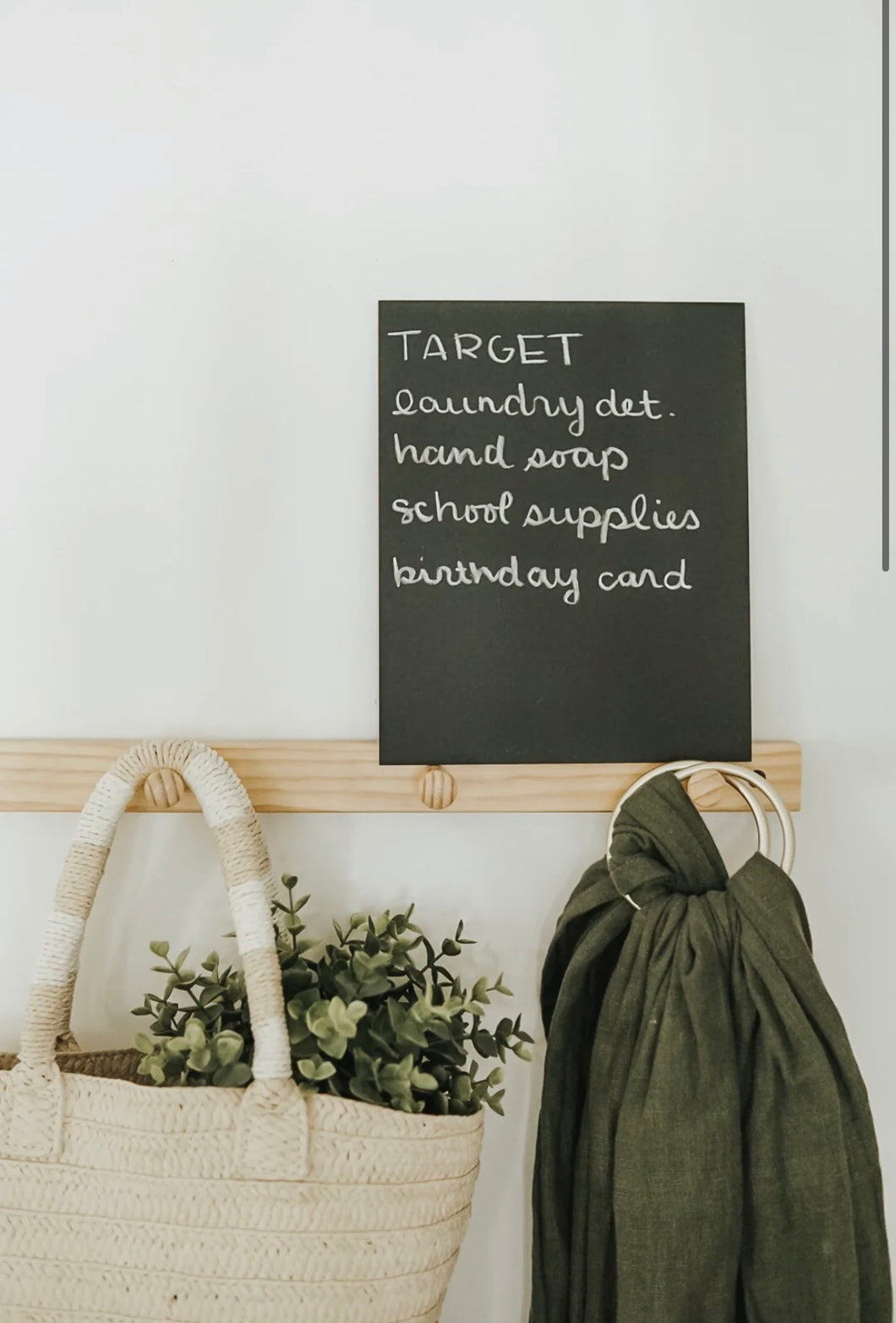 Blank full size chalkboard